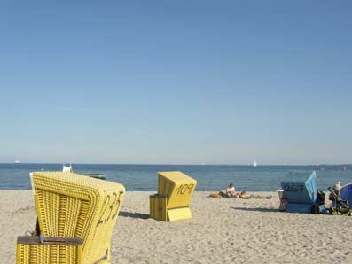 Strand Damp mit Strandkörben